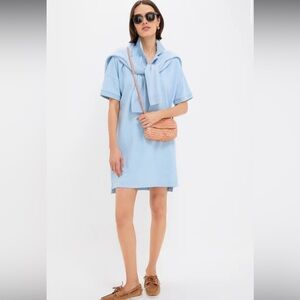TUCKERNUCK Light Blue Pique Teller Polo Dress